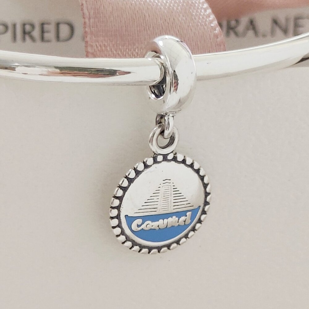 Pandora COZUMEL Exclusive Dangle Charm with box